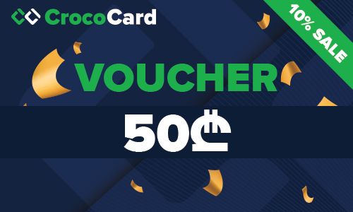 50₾ CrocoCard.ge voucher