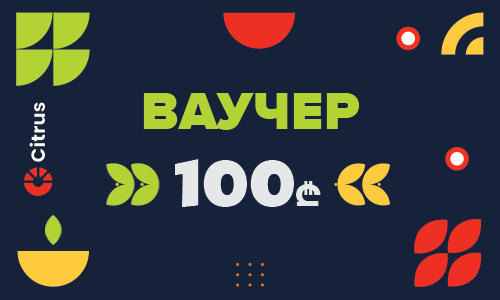 Ваучер на 100 лари для Citrus.ge
