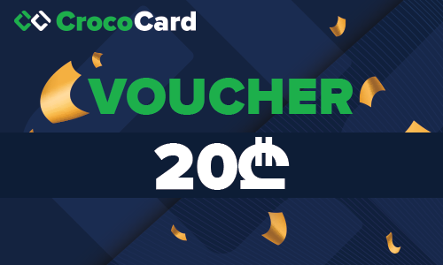 20₾ CrocoCard.ge voucher