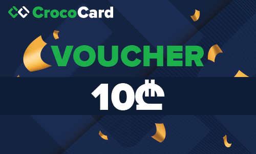 10₾ CrocoCard.ge voucher