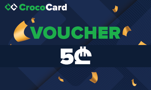 5₾ CrocoCard.ge voucher